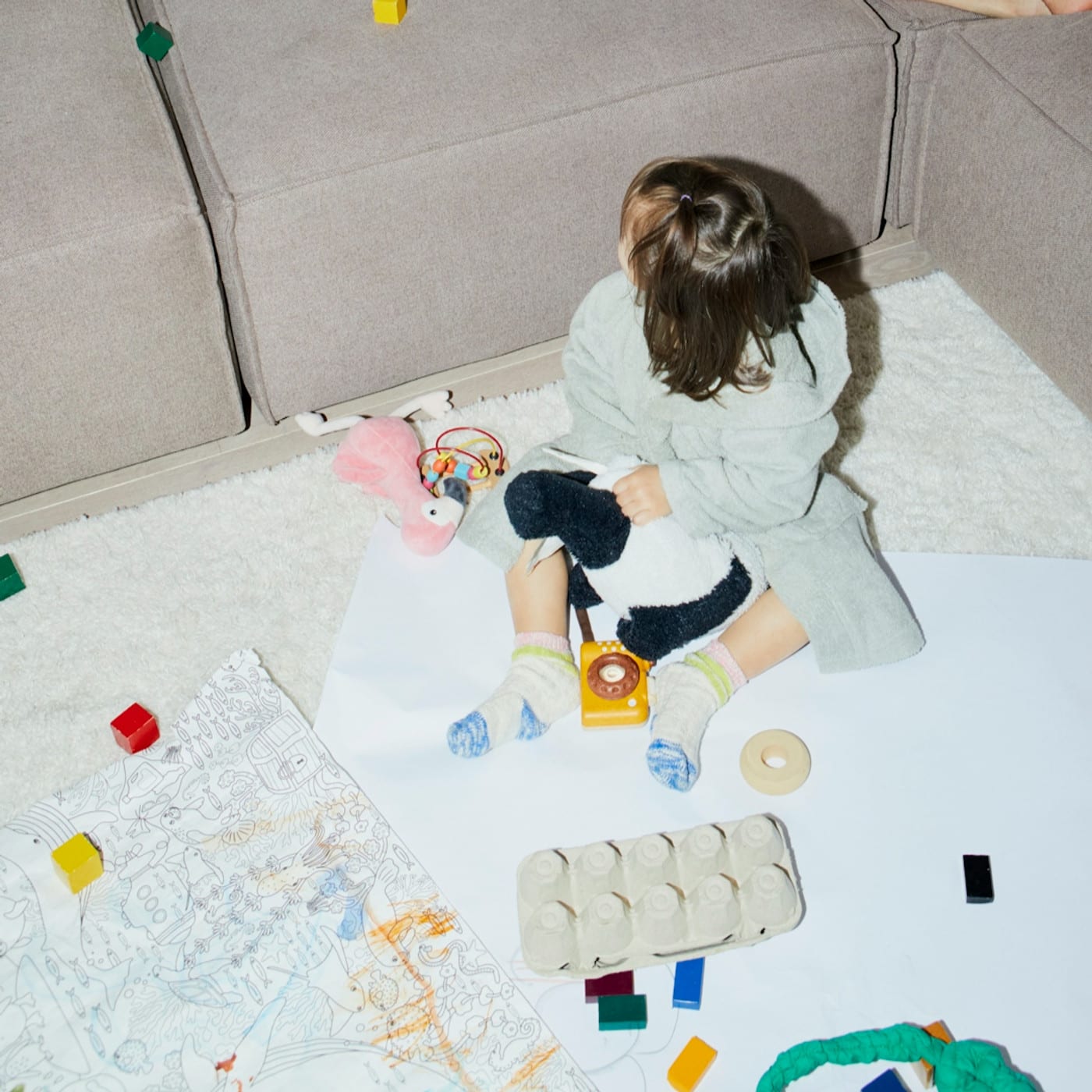A child at play therapy at the best child therapy clinic in California.