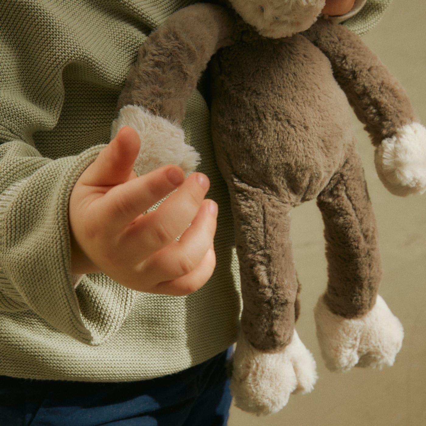 A child with an early diagnosis at play therapy in California.
