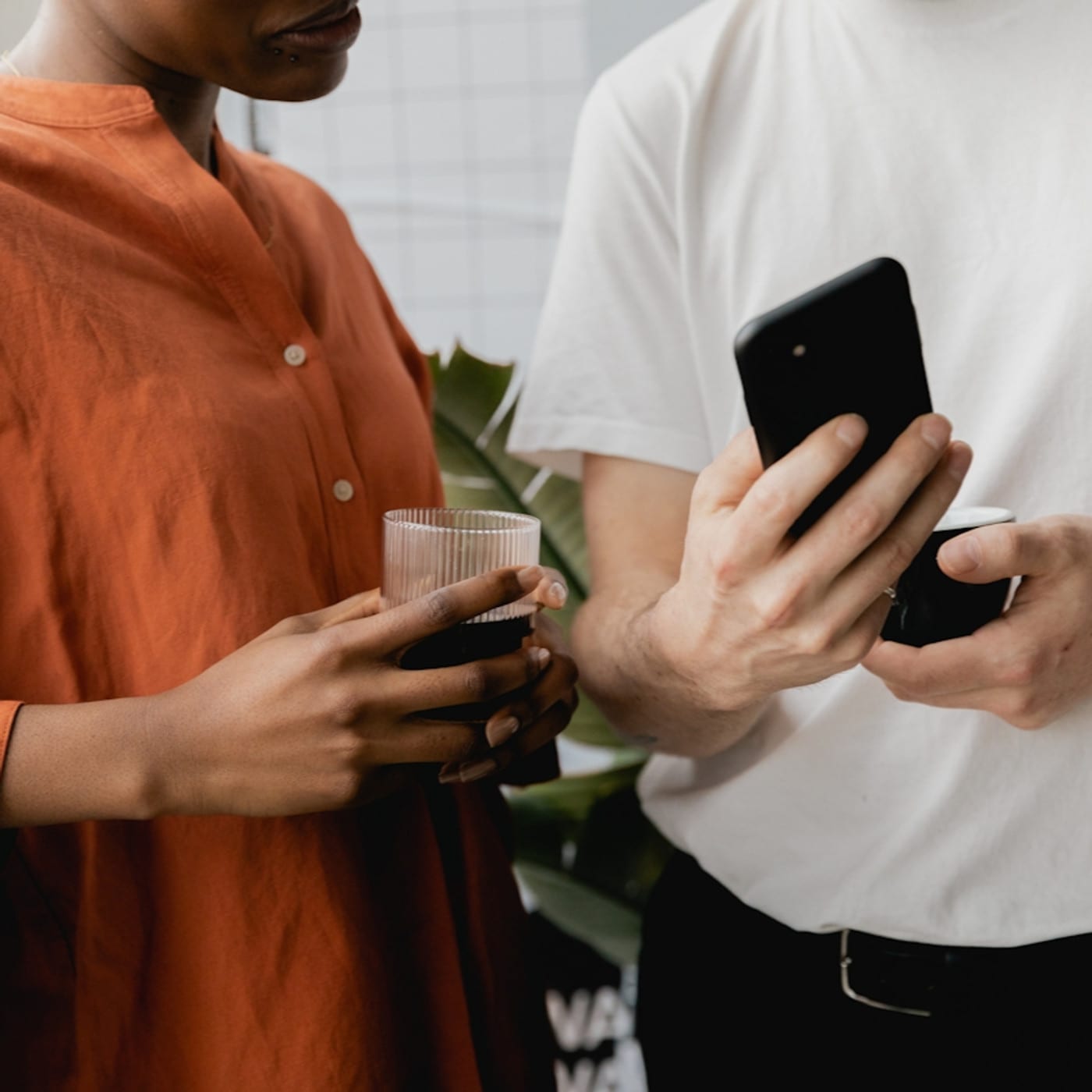 Two teens talk about social media usage and how it is affecting their mental health.