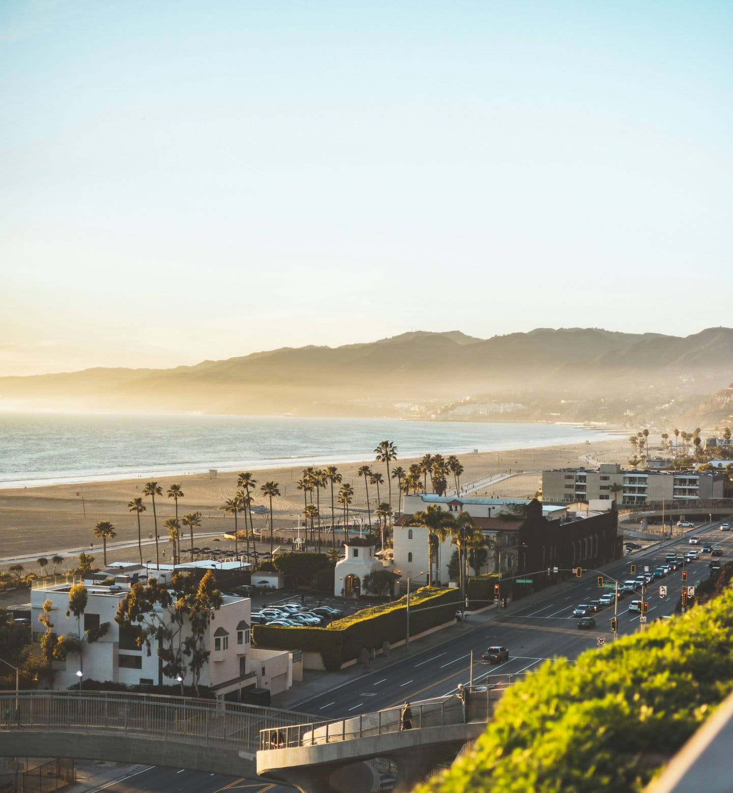 Santa Monica coastline